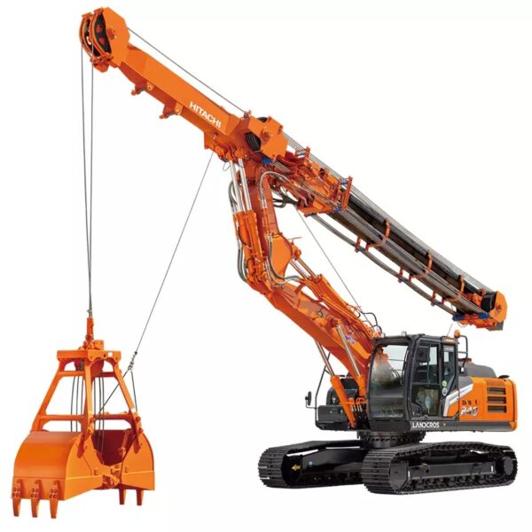 50m 大深度クラム　HITACHI ZX240LCー7 